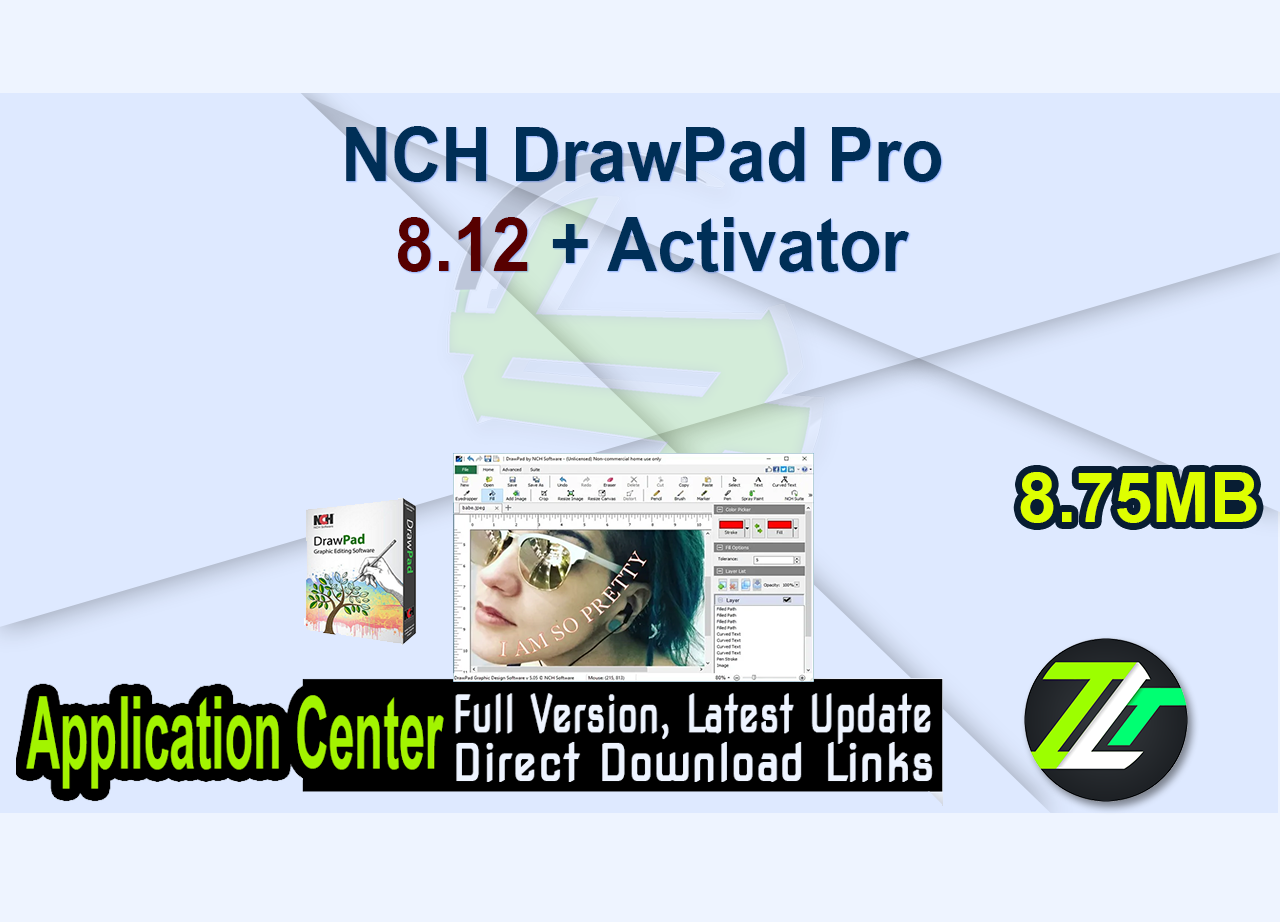 NCH DrawPad Pro 8.12 + Activator