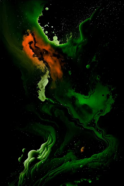 Blurred background for: picture of a liquid galaxy