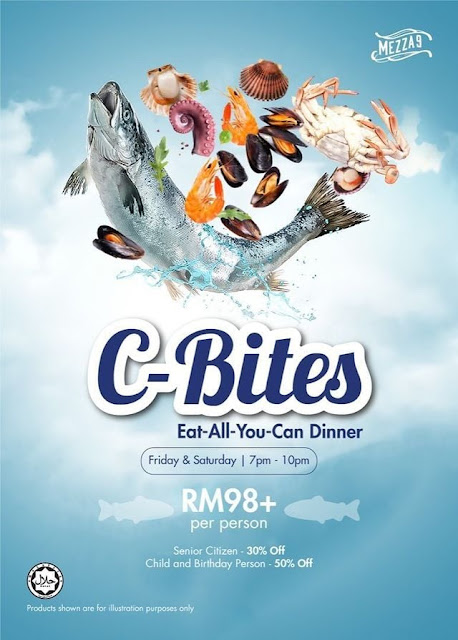 C-Bites Eat-All-You-Can Dinner @ Iconic Hotel, Penang