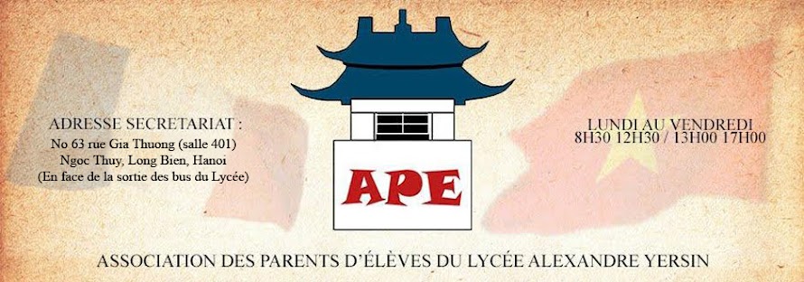 Association des Parents d'Elèves Lycëe Alexandre Yersin