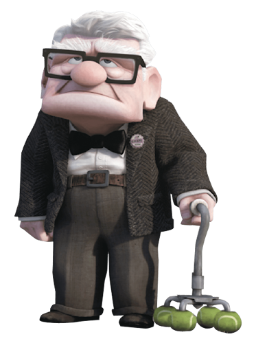 imagenes png de los personajes principales de up