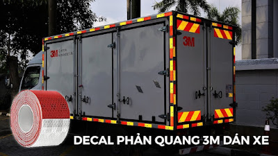 3M 3900, màu đỏ - Decal phản quang nổi bật ban đêm