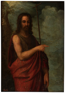 Saint John the Baptist XVI century. Oil on canvas