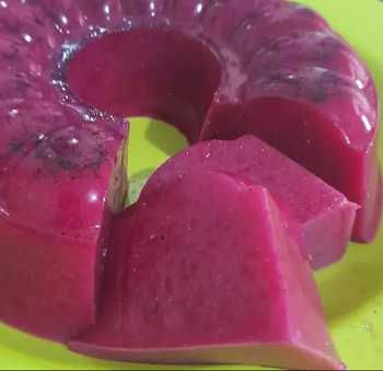 Resep Terbaru Masakan Rumahan - Puding buah Naga