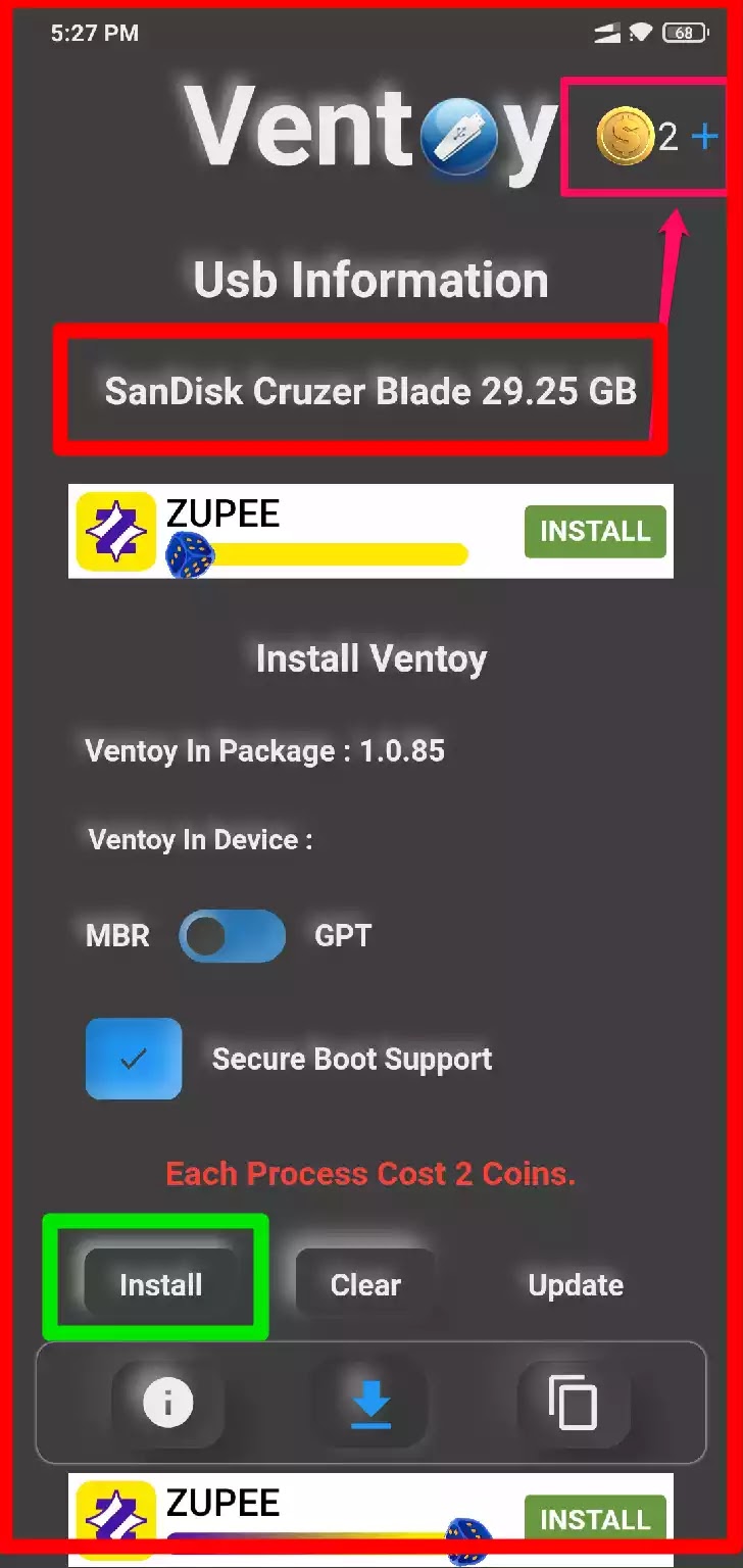 Can I make a bootable Pendrive with mobile for free