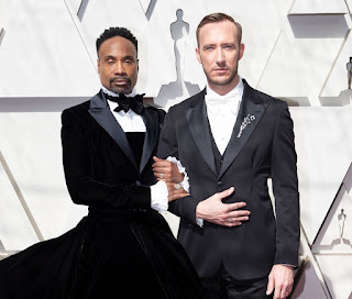 Billy Porter with his partner Adam Smith