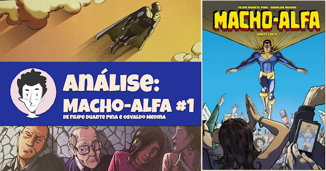 Macho-Alfa - Vol. 1, de Filipe Duarte Pina e Osvaldo Medina - A Seita e Comic Heart