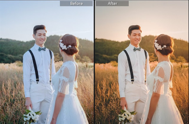 Preset lightroom phóng sự cưới