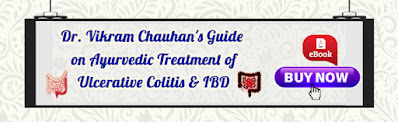 Dr Vikram Chauhan, Guide, Ayurvedic Treatment, Ulcerative Colitis, IBD, Inflammatory bowel disease, eBook
