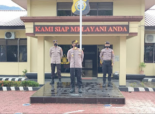 Pimpin Apel Perdana, Ini Arahan Kapolres Enrekang AKBP Arief Doddy Suryawan Saat Apel Pagi