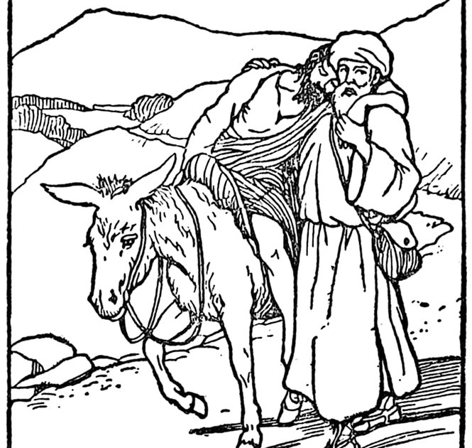 Another Good Samaritan Coloring Page... | Color The Bible