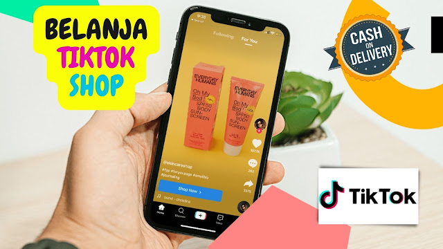 cara belanja di tiktok shop cod transfer