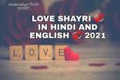 LOVE SHAYRI IN HINDI AND ENGLISH 💞 2021