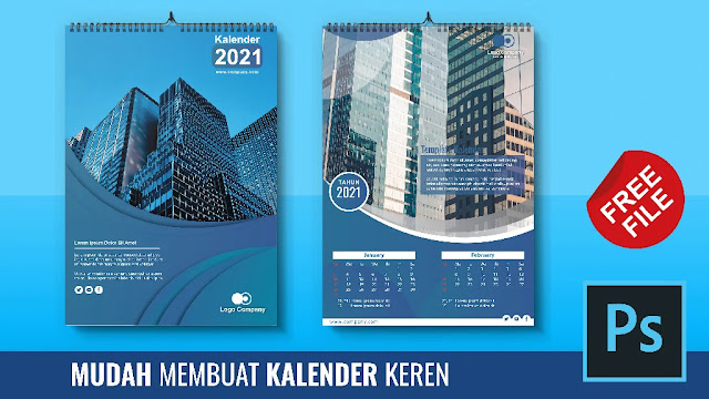 Free Kalender PSD: download Desain Kalender Photoshop 2021/2022