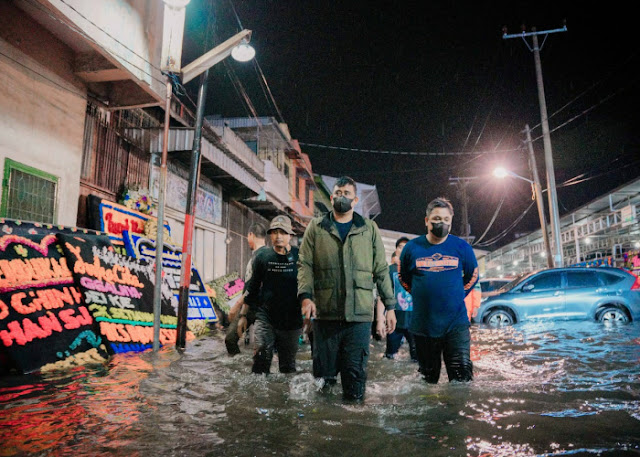 Sidak Banjir Semalaman, Bobby Nasution Panggil OPD Kota Medan 
