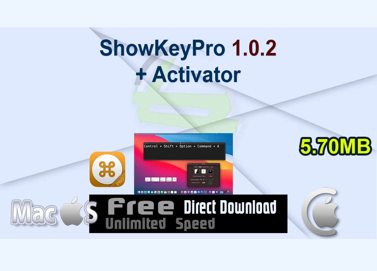 ShowKeyPro 1.0.2 + Activator