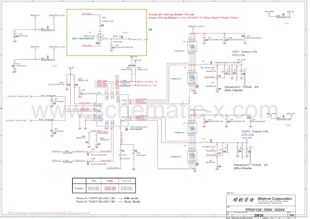 Acer Aspire 3935 Motherboard Schematic Circuit Diagram