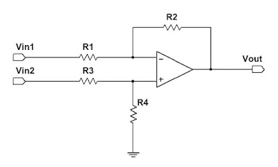 difference amplifier as instrumentation amplifier