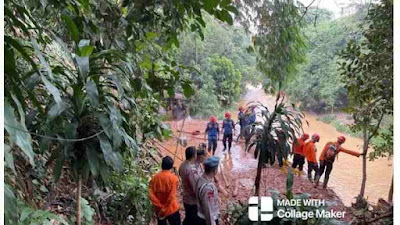 Berita Terkini: Polsek Babakanmadang bersama Tim Gabungan Masih Terus Lakukan Pencarian Korban Longsor di Desa Sentul Bogor