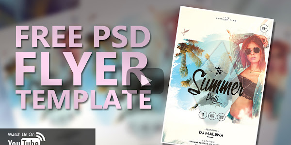 Summer Weekend Free Download Photoshop Flyer Template