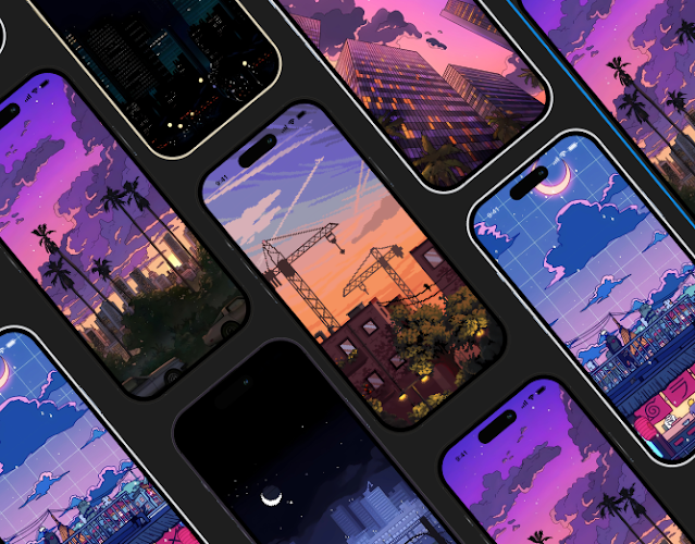6 Stunning Aesthetic City Vibe Wallpapers 4k for iOS and Android