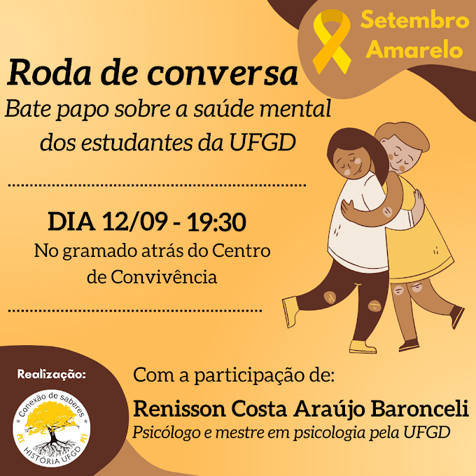 Setembro Amarelo - Roda de conversa