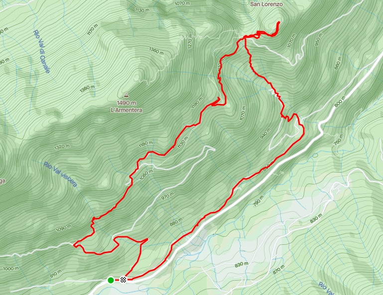 Camminata per l'Eremo di San Lorenzo sul Monte Armentera