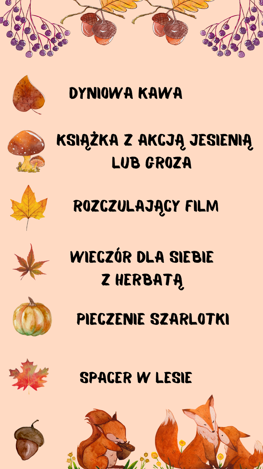 Jesienna lista