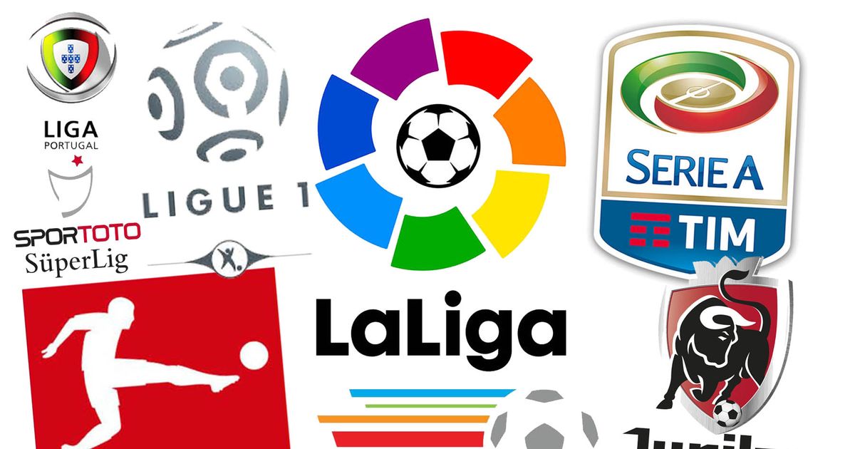 Premier League, Bundesliga, La Liga, Serie A and Ligue 1