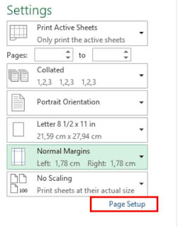 Cara Print Excel Agar Garis Tidak Hilang