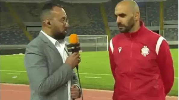 وليد الركراكي مدرب الوداد يطلق قذائفه يمينا ويسارا فيديو