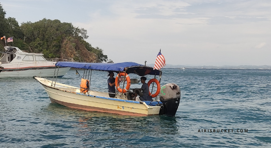 Tempah bot ke Pulau Kapas