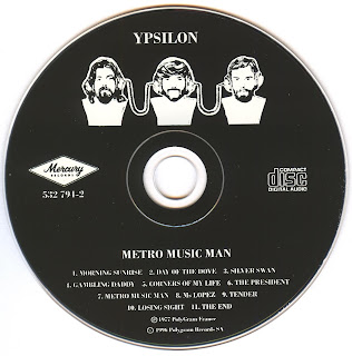 Ypsilon - Metro music man - 1977 (CD)