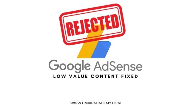 How to fix Low Value Content Adsense Problem - Google Adsense Low Value Content Fix 