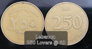 Lebanon 250 Livers @ 60