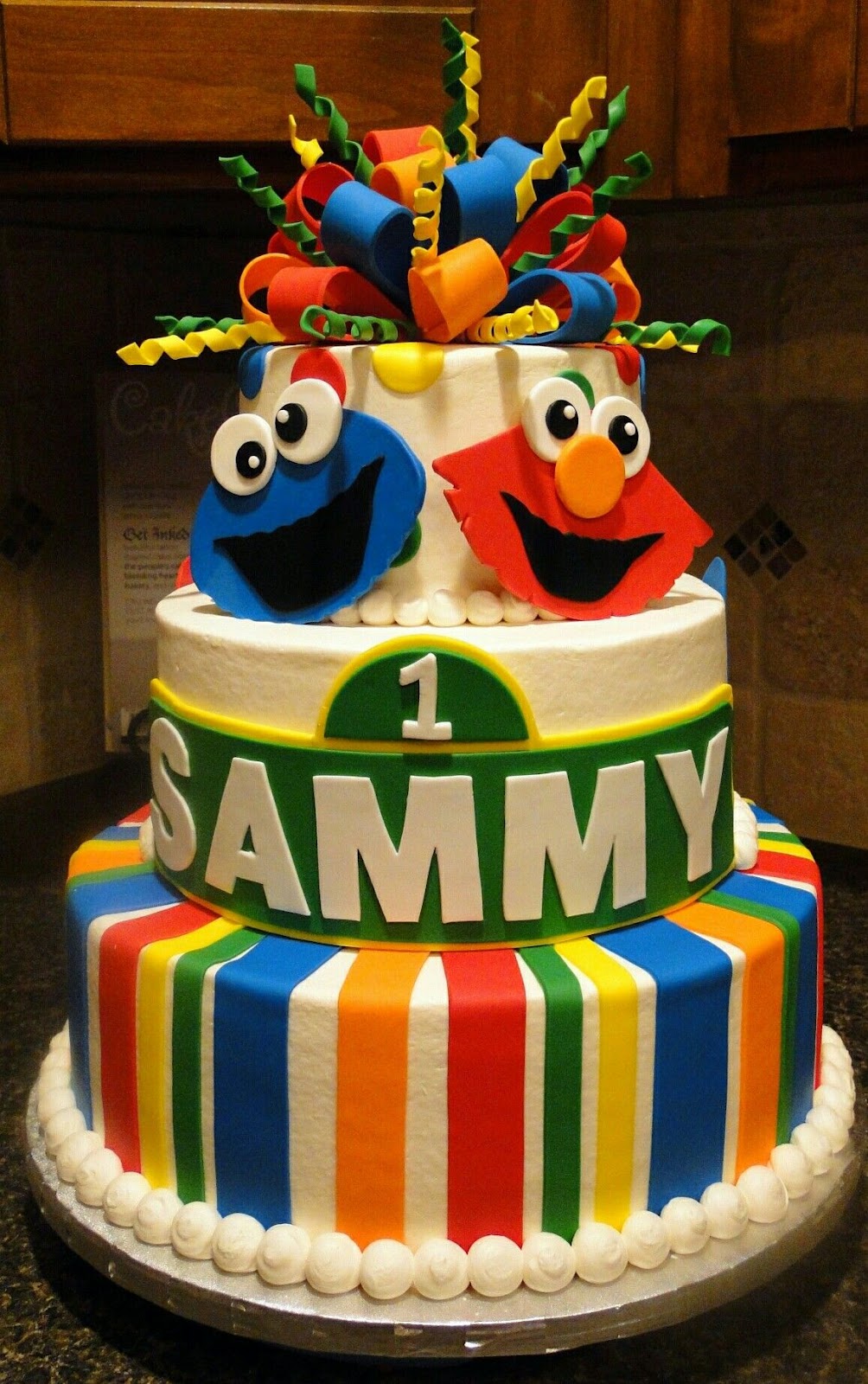 sesame street cake