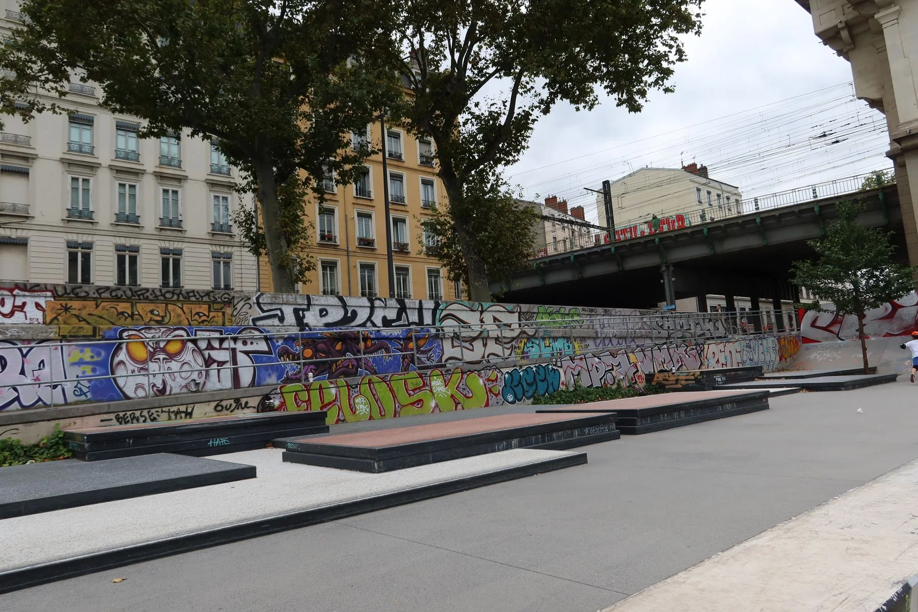 Skatepark vers Perrache