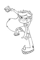 Star coloring page