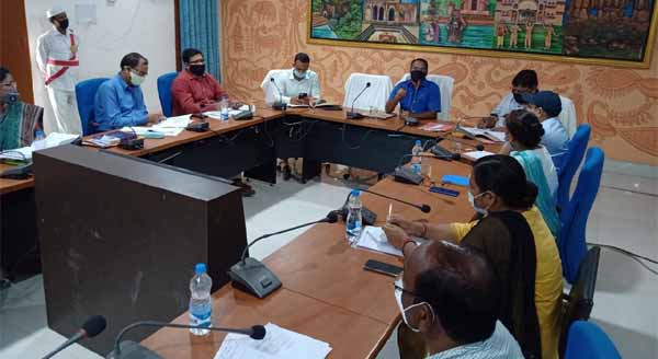 चानन के एसटीपी एवं आबादी वाले क्षेत्रों को गंगा कटाव से बचाने हेतु हुई बैठक आयोजित