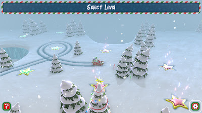 Santa's Slippery Slope game screenshot