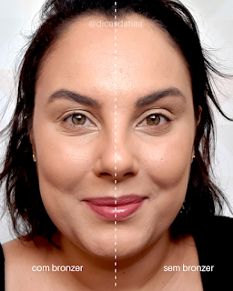 bronzer em po avon antes e depois resenha dicas da tia