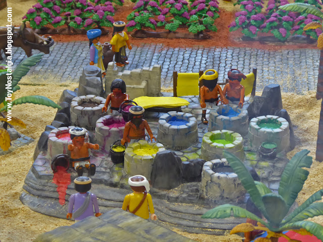 Diorama Playmobil "Aldea fenicia" (Sant Boi - Click Factory Fest - 2021)
