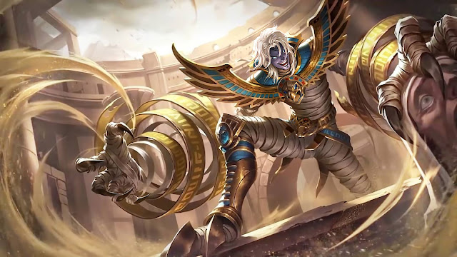 khufra desert owl mobile legends wallpaper hd