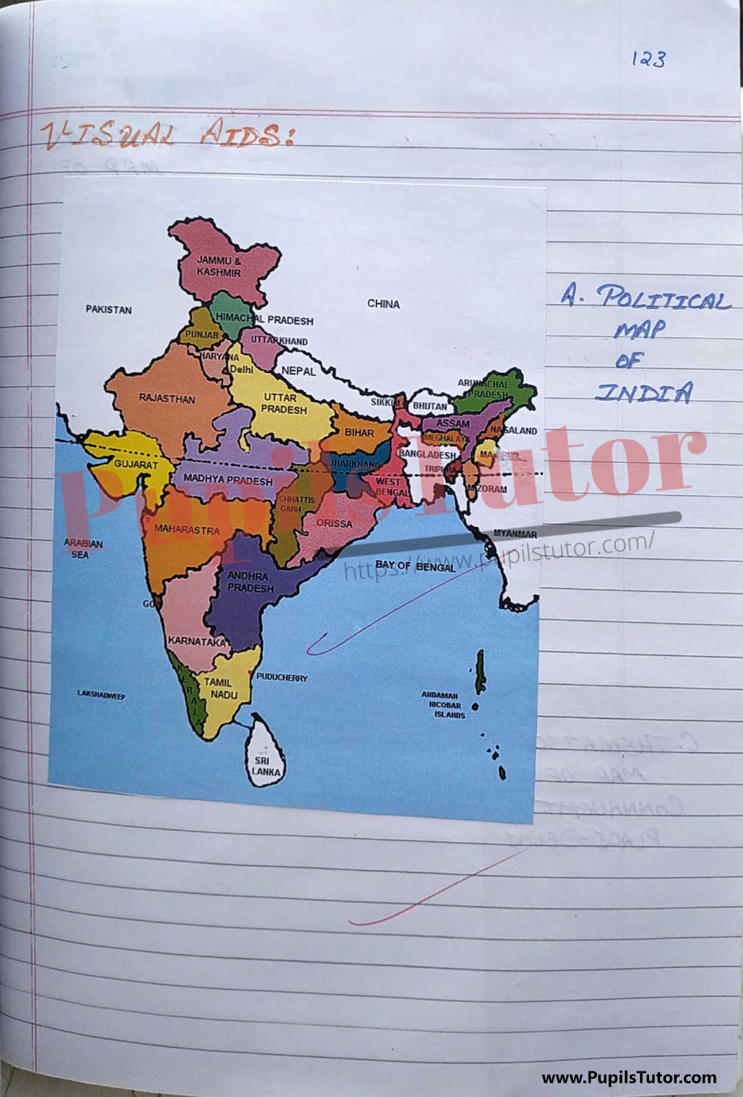 How To Make Macro Teaching Map Lesson Plan For Geography Subject In English [Page And Image Number 7] – www.pupilstutor.com
