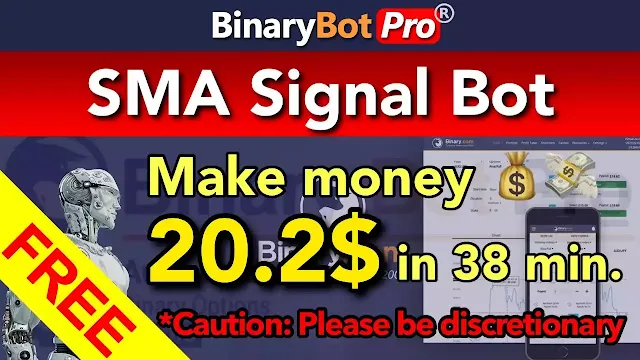 SMA Signal Bot (Free Download) | Binary Bot Pro