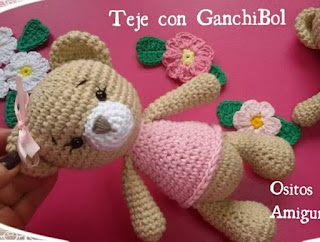 PATRON GRATIS OSA AMIGURUMI 48355 🧸