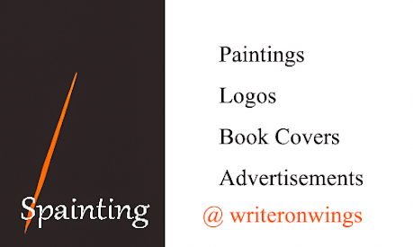 Spaintings Services- Logos | Book Covers | Advertisements