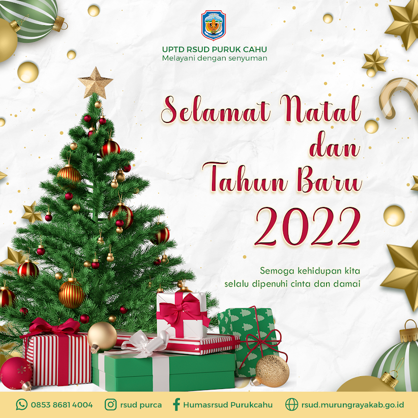 Selamat Hari Natal dan Tahun Baru 2022