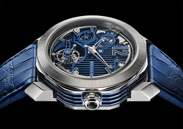 Bulgari Octo Roma Blue Carillon Tourbillon