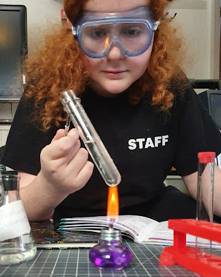 Science Mad Chemistry set spirit burner experiments